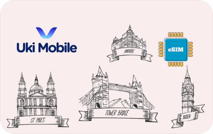 Uki Mobile 3 GB - 30 天